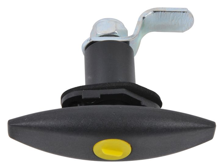 Kofferraumschloss oval - Black