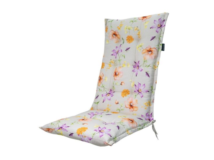 Madison Florina Purple Sitzkissen mit hoher Rückenlehne