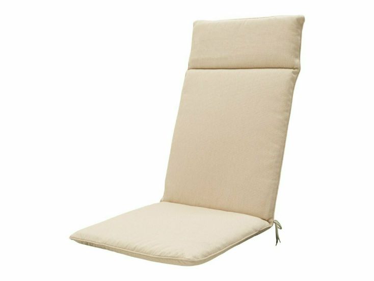 Madison beige eco + nature Outdoor-Gartenkissen mit hoher Rückenlehne