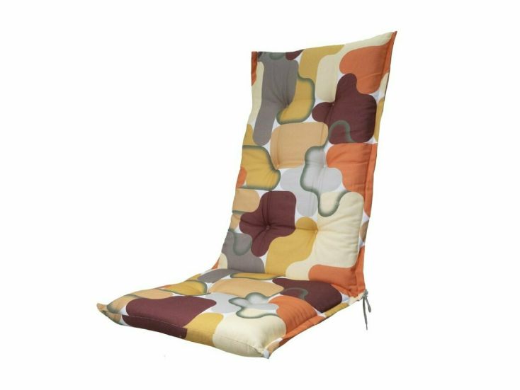 Madison Grafi Bordo Outdoor-Gartenkissen mit hoher Rückenlehne