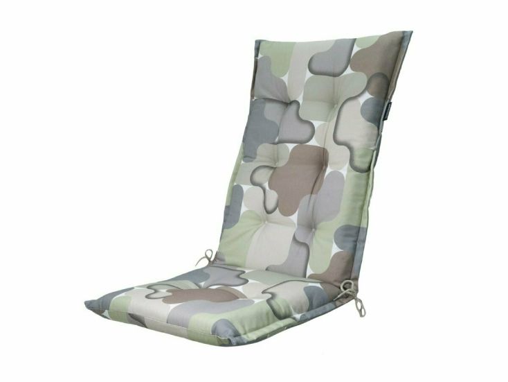 Madison Grafi Sage Outdoor-Gartenkissen mit hoher Rückenlehne