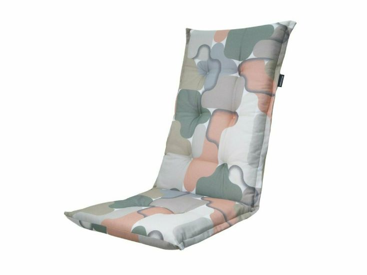 Madison Grafi Salmone Outdoor-Gartenkissen mit hoher Rückenlehne