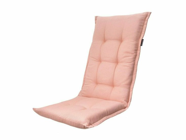 Madison Naples Salmone Outdoor-Gartenkissen mit hoher Rückenlehne