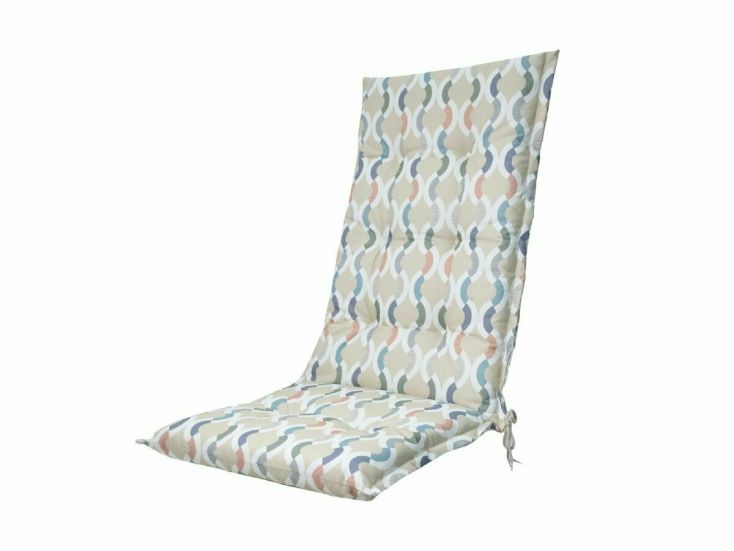 Madison Trivia Natural Outdoor-Gartenkissen mit hoher Rückenlehne