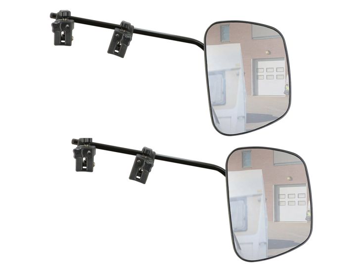 Milenco Grand Aero Wohnwagenspiegel - Gebogen