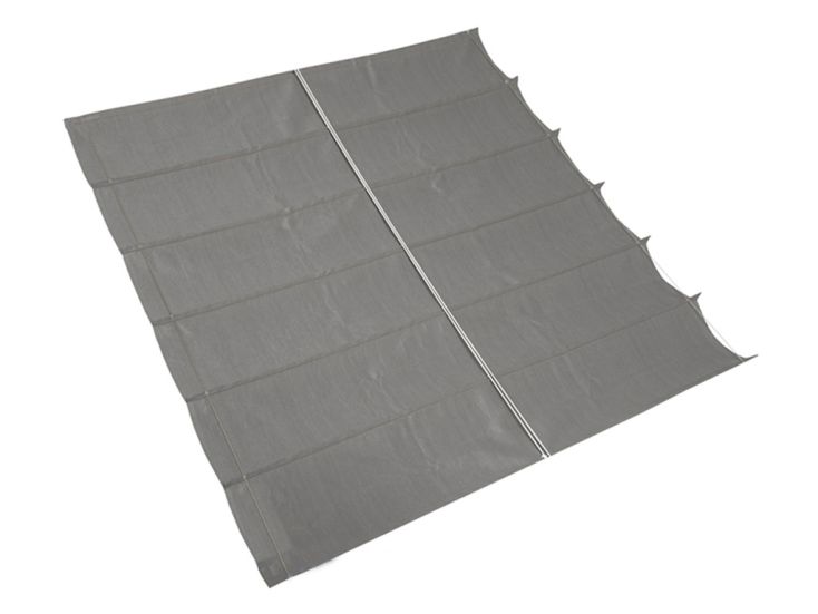 NC Outdoor 2,9 x 4,0 Harmonika Schattentuch - Anthrazit