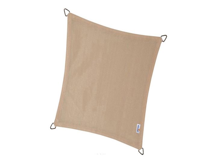 Platinum Coolfit 3x5m Rechteck-Sonnensegel - Off-white