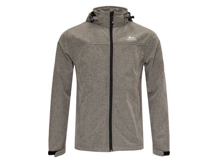 Nordberg Kjeld Grey Melange Herren Softshelljacke
