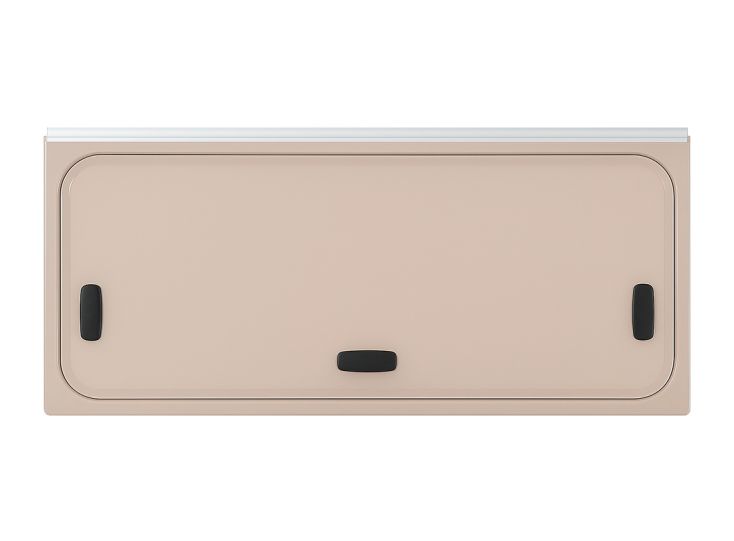 NRF 900 x 600 mm getöntes Klappfenster mit Doppelverglasung - Bronze