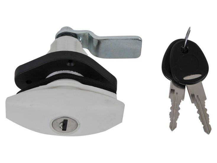 Obelink ovale Druckschloss - White