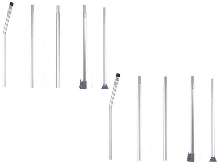 Obelink Aluminium Quick Set Andruckstangen