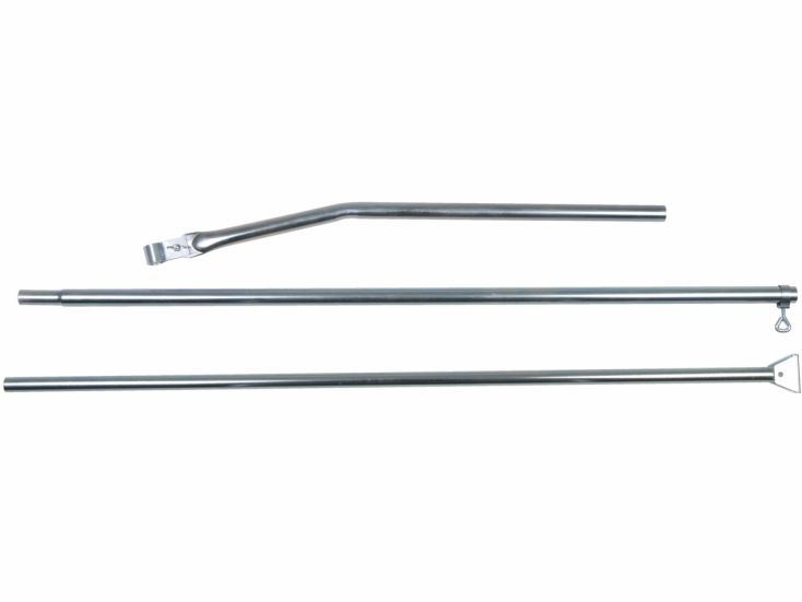 Obelink Andruckstange Stahl 22 mm - 250 cm