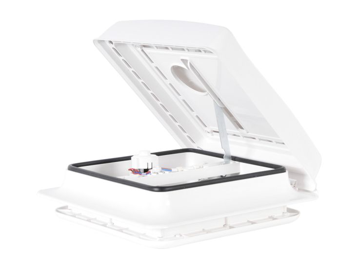 Obelink Panorama 28 x 28 Dachluke mit Ventilator - White