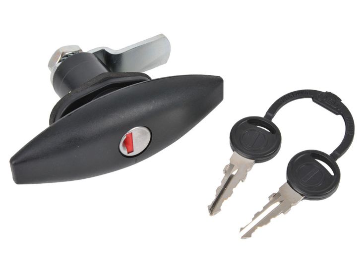 Obelink großes ovales Kofferraumschloss - Black