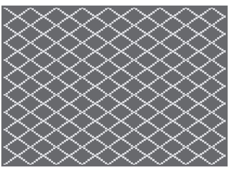 Obelink Patio Matte Diamond 410 x 290 cm Zeltteppich