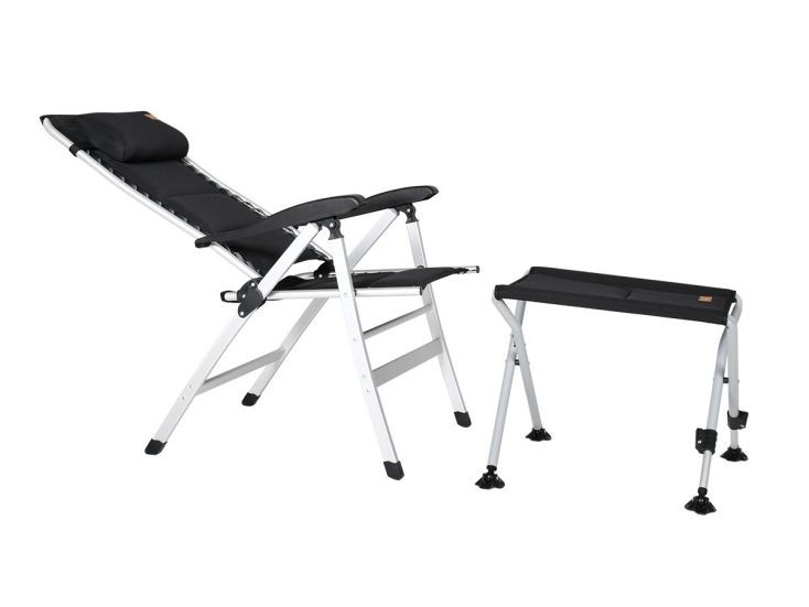 Obelink Pinto Soft Klappstuhl mit Beinauflage