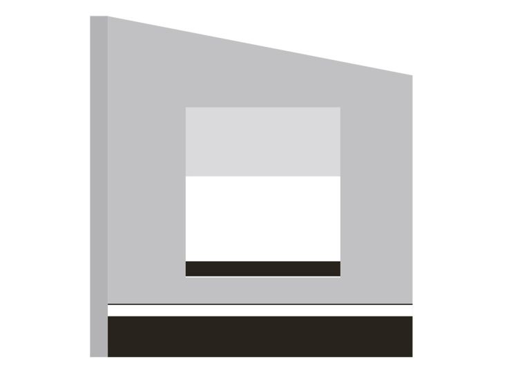 Obelink President Seitenwand Thule 1200 links Obelink President Seitenwand Thule 1200 links