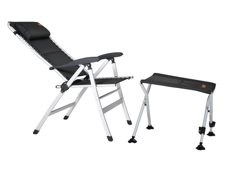 Obelink Prestige Klappstuhl mit Beinauflage