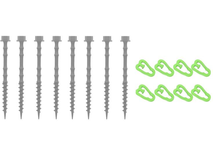 Obelink Schraubheringe mit Heringclips