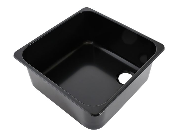 NavyLoad 36 x 36 cm Spüle - Schwarz