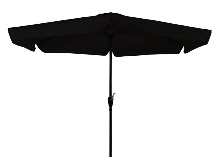 Outdoor Feelings Gemini 300 cm schwarzer Sonnenschirm