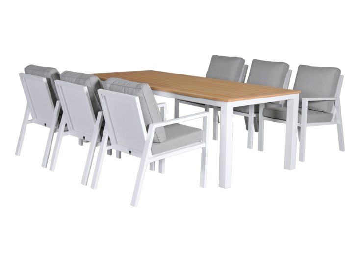 Outdoor Feelings Palais Dining 220 Gartenmöbelset - Weiß