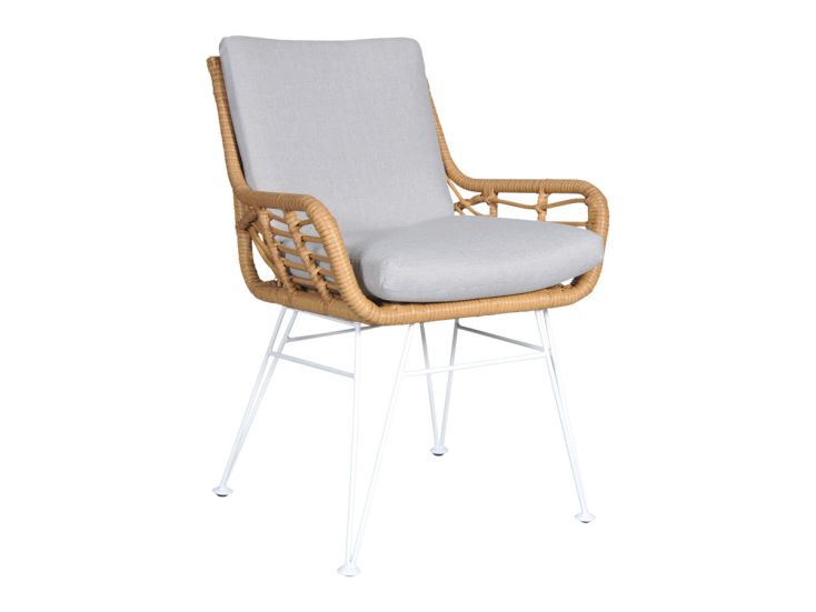 Outdoor Feelings Sainz weißer Gartenstuhl