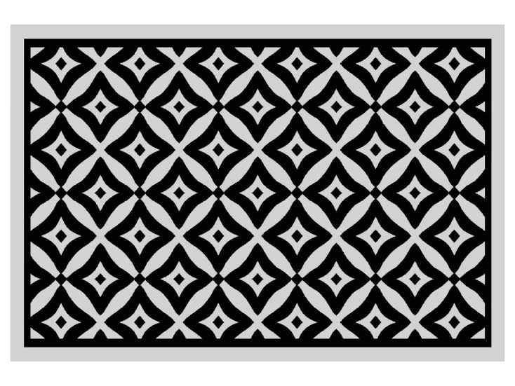 Obelink Patio Mat Cube 440 x 290 cm Zeltteppich