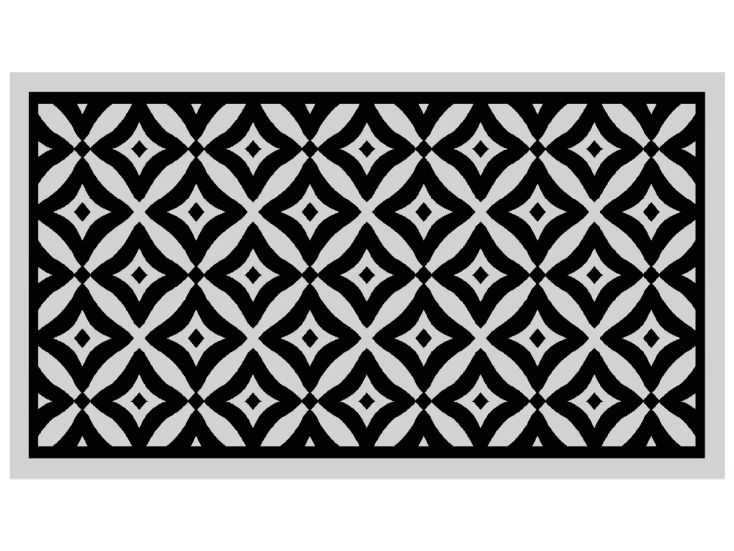 Obelink Patio Mat Cube 440 x 250 cm Zeltteppich