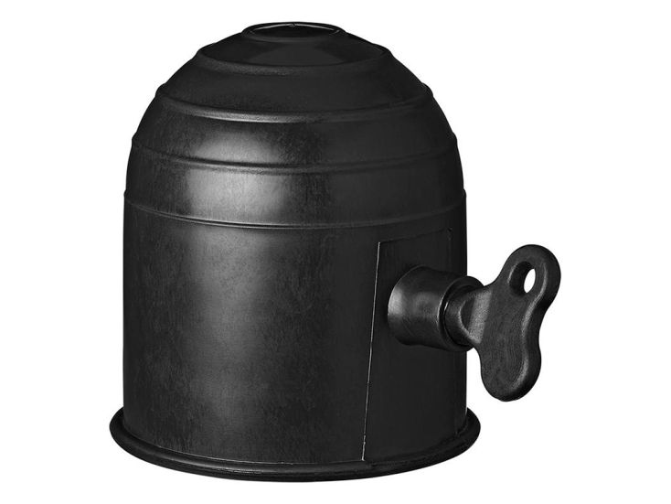 ProPlus Anhängerkupplungskappe mit Schloss - Black