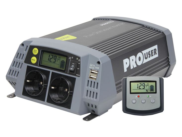 Pro User sinus Wechselrichter - 600 watt