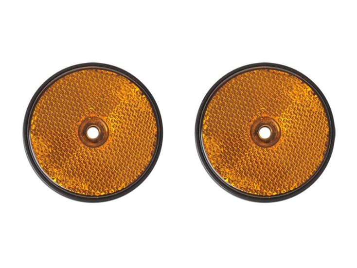ProPlus rund Schraubenbefestigung Reflektor - Orange