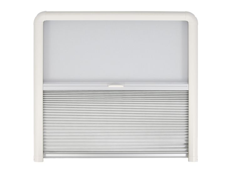 Remis Remiflair IV Plissee Kombi-Rollo - 124,2 x 51,4 cm