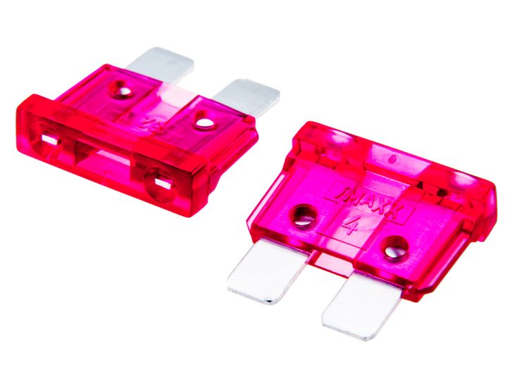 Set standard Stecksicherung 4 A