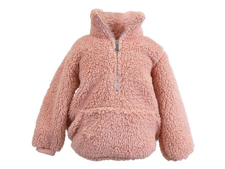 Unique Living Kids Willow oversized hoodie - Old Pink