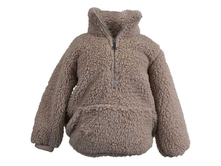 Unique Living Kids Willow oversized hoodie - Taupe