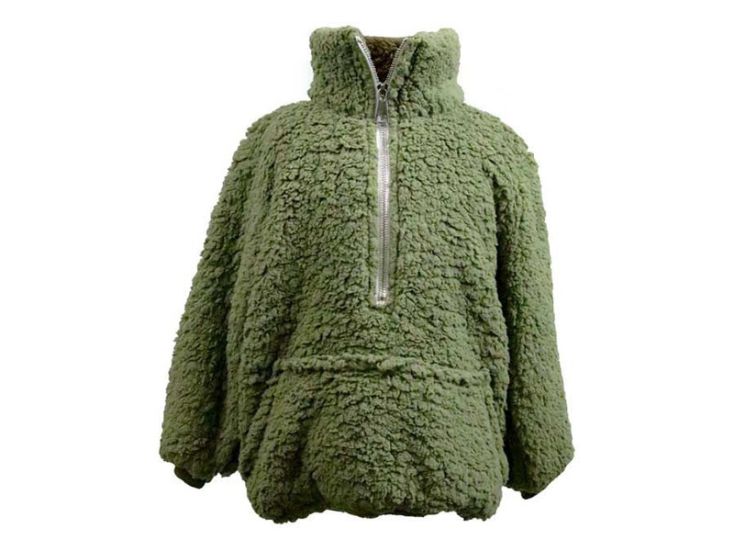 Unique Living Kids Willow oversized hoodie - Winter Green