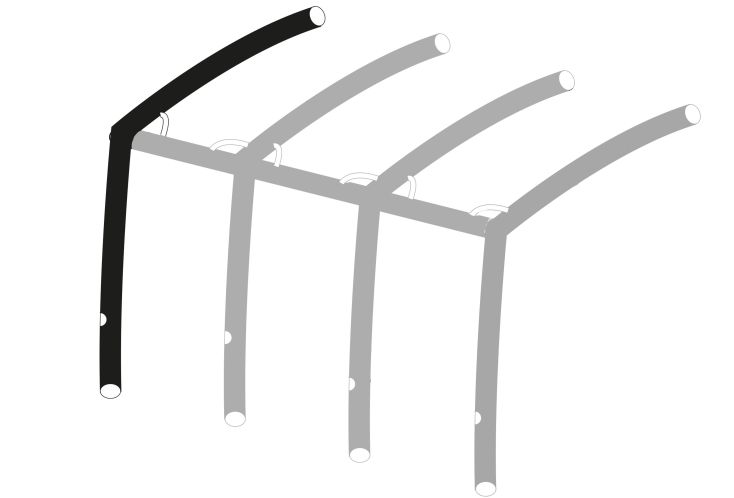 Obelink Viera/Monaco/Ambassador 320/380/420 Easy Air Connected Haupt Airtube Links