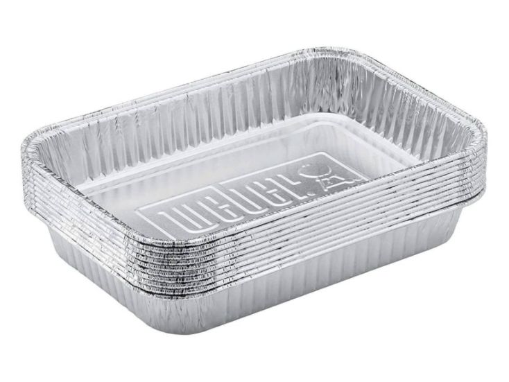 Weber große Tropfschalen - 10 Stück