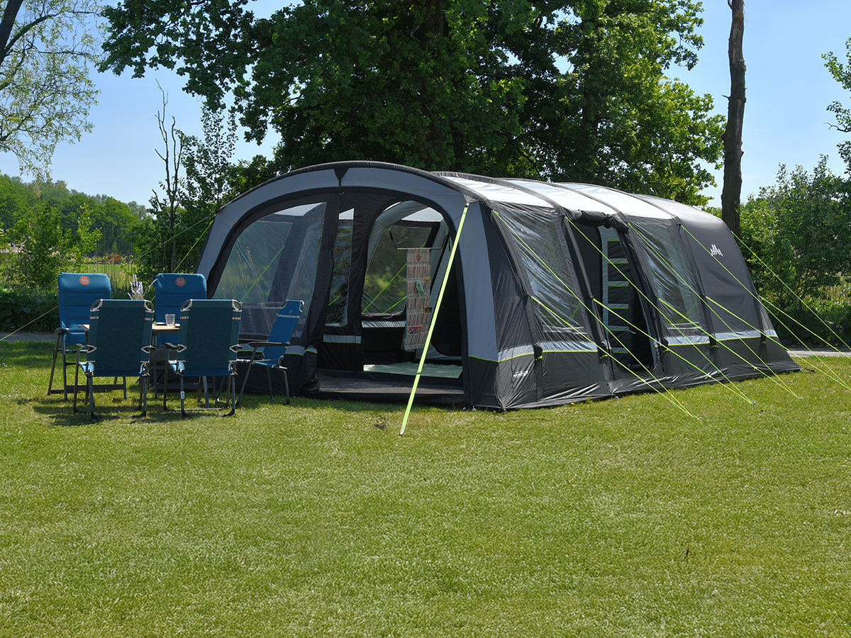 Obelink Hudson 6 Poly Easy Air CoolDark Tunnelzelt - Obelink.at