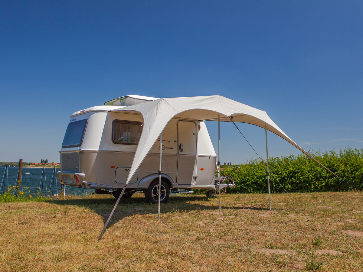 Campooz Travelling Sonnensegel 260 cm - Beige - Obelink.at