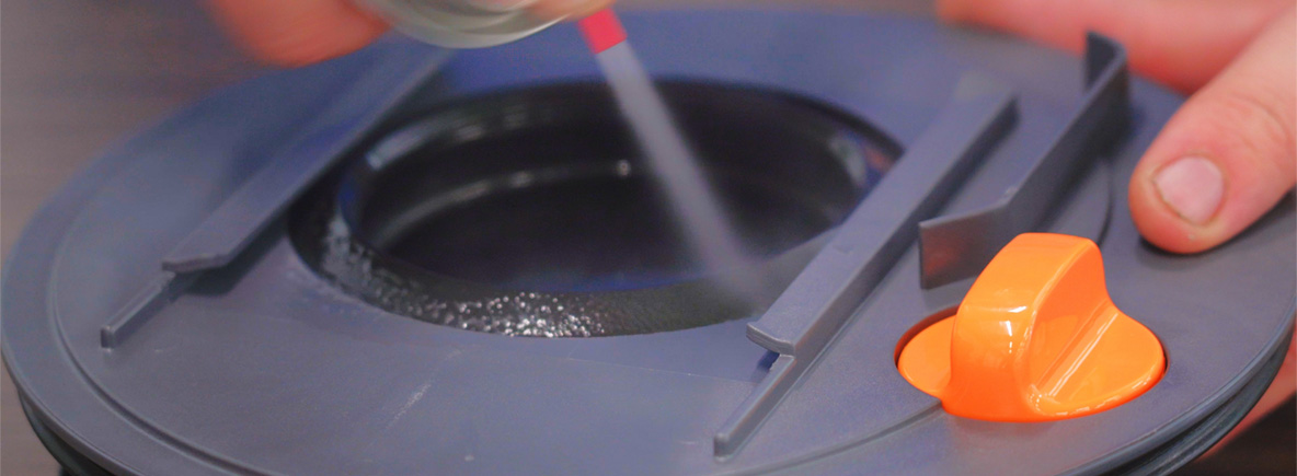 Fäkalientank Dichtung ersetzen