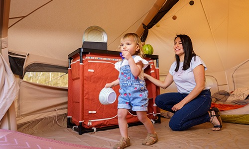 Obelink Sahara Easy Air aufblasbares Rundzelt