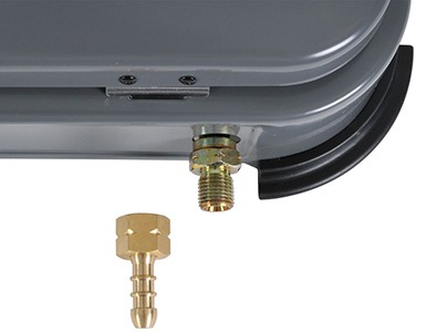 doppelter Anschluss Gasdruckregler