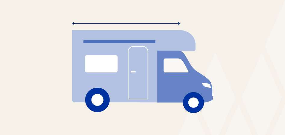 Dachlänge Wohnmobil messen